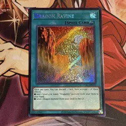 Yugioh Dragon Ravine LCKC-EN072 Secret Rare NM 2025 - Image 1