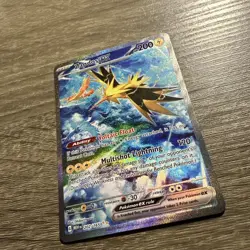 Pokemon TCG Zapdos EX Scarlet & Violet 151 Card 202/165 Near Mint Condition - Image 2