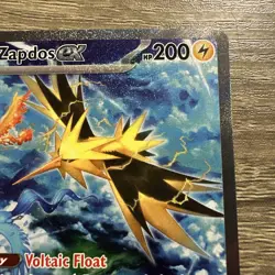 Pokemon TCG Zapdos EX Scarlet & Violet 151 Card 202/165 Near Mint Condition - Image 4