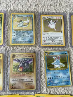 Pokemon TCG Vintage Card Lot English & Japanese Holo + Common - Image 3