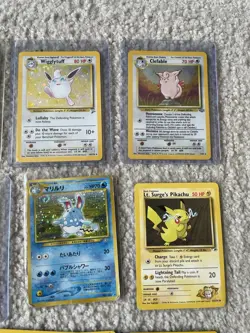 Pokemon TCG Vintage Card Lot English & Japanese Holo + Common - Image 4