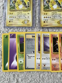 Pokemon TCG Vintage Card Lot English & Japanese Holo + Common - Image 5