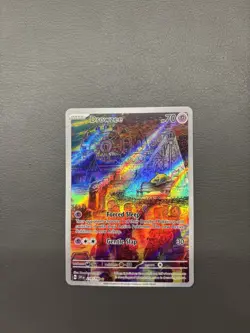 Pokemon TCG Drowzee Scarlet & Violet Base Set Holo Illustration Card 210/198 - Image 1