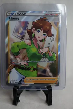 Pokemon TCG Honey Trainer Chilling Reign Full Art, Card 192/198, Sword & Shield - Image 1