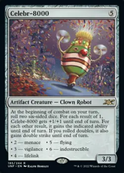 Celebr-8000 - Foil x1 Magic the Gathering 1x Unfinity mtg card - Image 1