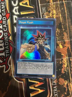 Yu-Gi-Oh! Speed Duel Royal Flush Yami Yugi Skill Card X1 1st Edition NM - Image 1