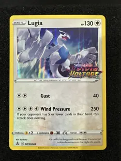 Lugia - (Prerelease) [Staff] SWSH069 SWSH: Sword & Shield Promo Cards Holo - Image 1