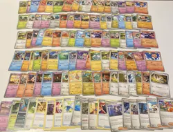 Pokemon Cards Lot. 100+ Card Lot! Lot #170 . Bulk Lot. Starts At A Low Price! - Image 1