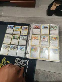 Pokemon Card Binder Collection 500+ No Duplicates Steel Normal Electric Water - Image 4