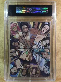 BOA HANCOCK One Piece Waifu Goddess Manga Card CUSTOM MADE Black Label - Image 4