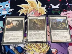 MTG White Create creature tokens Human Deck Sets 3x4 = 12 cards . NM/M - Image 1