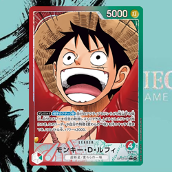 Monkey D. Luffy OP13-001 (Parallel) - Carrying on His Will One Piece Card Game - Image 1