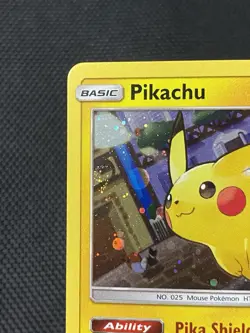 Pikachu - SM157 - SWIRL Pokemon Sun & Moon Promo Holo Rare Card - Image 2