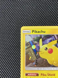 Pikachu - SM157 - SWIRL Pokemon Sun & Moon Promo Holo Rare Card - Image 3