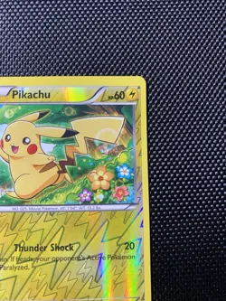 Pikachu 27/111 XY-Furious Fists Reverse Holo 2014 Pokemon Card NM Vintage Rare - Image 3
