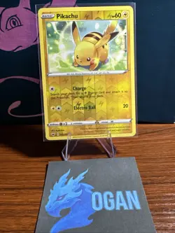 Pikachu Common Reverse Holo Card 065/202 Sword & Shield Pokemon TCG 2020 - Image 1