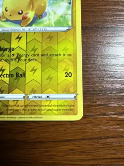 Pikachu Common Reverse Holo Card 065/202 Sword & Shield Pokemon TCG 2020 - Image 5