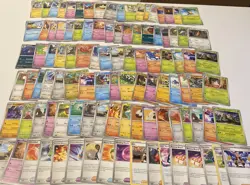 Pokemon Cards Lot. 100+ Card Lot! Lot #167 . Bulk Lot. Starts At A Low Price! - Image 1