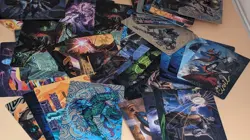 Magic The Gathering Lost Caverns of Ixalan Art Cards Lot MTG Include Gold Stamps - Image 3