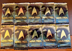 1996 STAR TREK The Card Game CCG -Factory Sealed 15 game cards pr pack x1 - Image 2