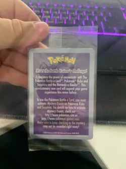 2003 Pokemon - Lady Astrid 129-8002 Pokemon Battle E-Reader Card (SEALED / MIP) - Image 2