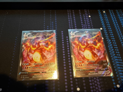 Lot of 2 Pokemon Charizard VMAX SWSH261 Promo Full Art Holo Card NM/Mint Cond - Image 1