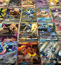 Pokemon TCG Lot of 100 Cards 5 Reverse Holos, 5 Holo, and 1 Ultra Rare (V GX EX) - Image 1