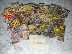 Pokemon TCG Lot of 100 Cards 5 Reverse Holos, 5 Holo, and 1 Ultra Rare (V GX EX) - Image 5