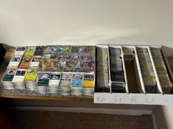 Pokemon TCG Lot of 100 Cards OVER 10 HOLOS, ULTRA RARES, V's EX's MEGA Included - Image 1