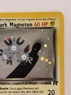 Pokemon Dark Magneton TCG Holo Rare Card 11/82 - Image 5