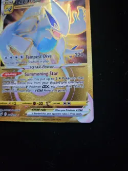 Pokemon Card TCG - Lugia VSTAR 211/195 Gold Secret Rare Silver Tempest Near Mint - Image 4