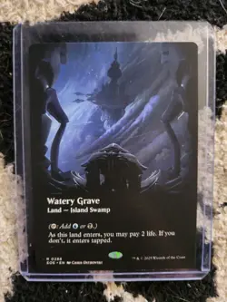 Watery Grave (Borderless) Edge of Eternities Regular Mtg - Image 1