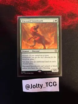 Wayward Swordtooth Commander: the Lost Caverns of Ixalan Regular - Image 1