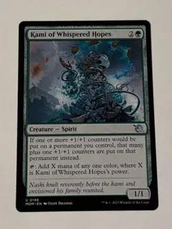 MTG Kami of Whispered Hopes - March of the Machine LP - Image 1