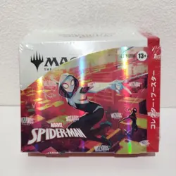 MTG Marvel Spider- Man Collector Booster Box Sealed Japanese Ships from U.S.A. - Image 1
