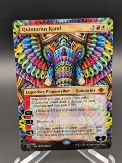 Quintorius Kand (0352) (Borderless) The Lost Caverns of Ixalan Regular - Image 1