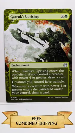 Garruk's Uprising Wilds of Eldraine: Enchanting Tales Regular - Image 1