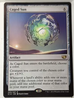 Caged Sun - Commander: 2014 - Magic the Gathering MTG Nice! - Image 1