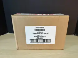 MAGIC THE GATHERING MTG MODERN HORIZONS 3 MH3 SEALED 4 BOX COMMANDER DECK CASE B - Image 1