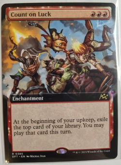 Count on Luck (Extended Art) Aetherdrift Regular - Image 1