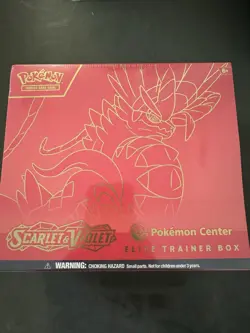 Pokemon Scarlet & Violet Base - Koraidon Pokemon Center ETB GOOD CONDITION - Image 1