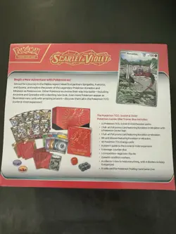 Pokemon Scarlet & Violet Base - Koraidon Pokemon Center ETB GOOD CONDITION - Image 3