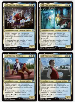 Cid, Timeless Artificer MTG Final Fantasy Regular - COMPLETE SET (216, 407-420) - Image 2