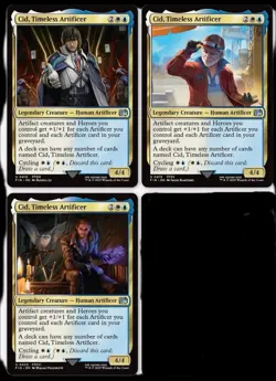 Cid, Timeless Artificer MTG Final Fantasy Regular - COMPLETE SET (216, 407-420) - Image 4