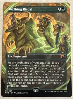 Birthing Ritual (Borderless) Modern Horizons 3 Regular - Image 1