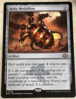 Ruby Medallion Modern Horizons 3 Regular - Image 1