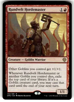 Rundvelt Hordemaster Dominaria United Regular MTG - Image 1