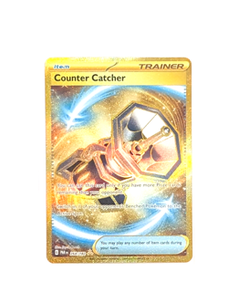 Counter Catcher 264/182 Gold Hyper Rare Paradox Rift Pokemon TCG PAR ENGLISH - Image 1