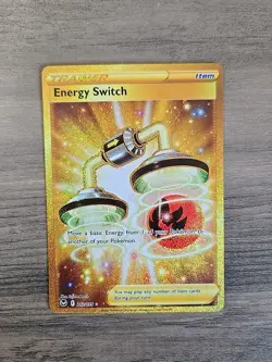 Pokemon TCG Energy Switch 212/195 Silver Tempest Secret Rare NM - Image 1