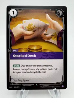 Riftbound: Origins STACKED DECK Uncommon #183/298 - Image 1